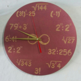Часы математические